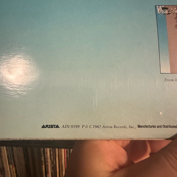 1987 Sealed Whitney Houston I Wanna Dance With Somebody 12 Inch Single Vinyl - Picture 3 of 3